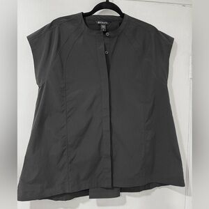 Athleta Black Cap Sleeve Top